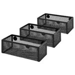 Amazon Basics Mesh Magnetic Storage Bins