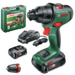 Bosch DIY tools 06039B5175 Bosch Cordless Drill AdvancedImpact 18 (2 batteries, 18 volt system, in carrying case)