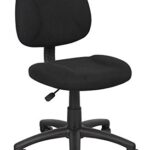 Boss Office Products Black Boss Office Deluxe Posture Chair