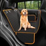 Dog Back Seat Cover Protector Waterproof Scratchproof Nonslip Hammock for Dogs Backseat Protection Against Dirt and Pet…