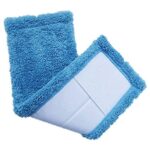 Replacement Microfiber Mop Washable Pads Fit Flat Spray Household Cleaning Tools 3 Colors