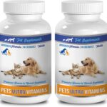 Dog Eye Supplement – PET Ultra Vitamins – Premium Minerals – for Cats and Dogs – Vitamin e for Dogs – 2 Bottle (180 Chewable)